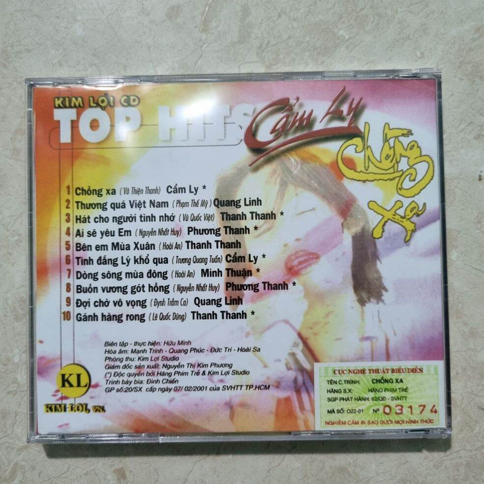Chồng Xa - Kim Lợi CD (Bìa Việt Nam)