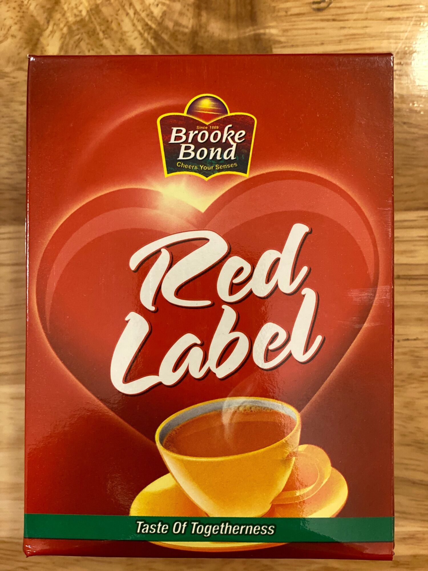 Trà Ấn Độ Red Label Tea 250gr, Trà đen Ấn Độ
