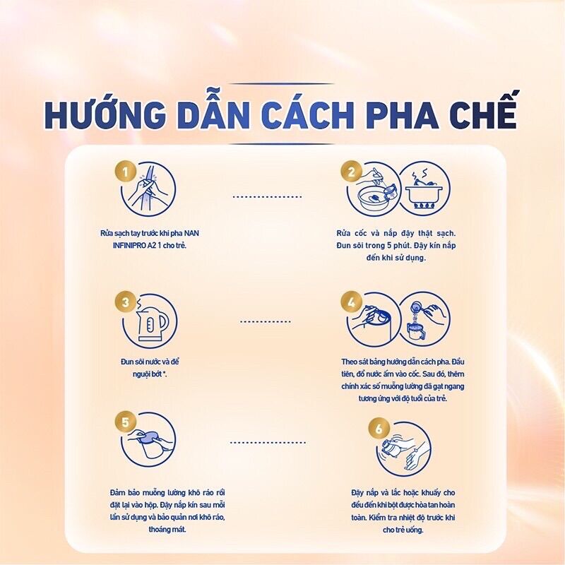 Sữa Bột Nestle Nan Infinipro A2 số 3 - Hộp 800g