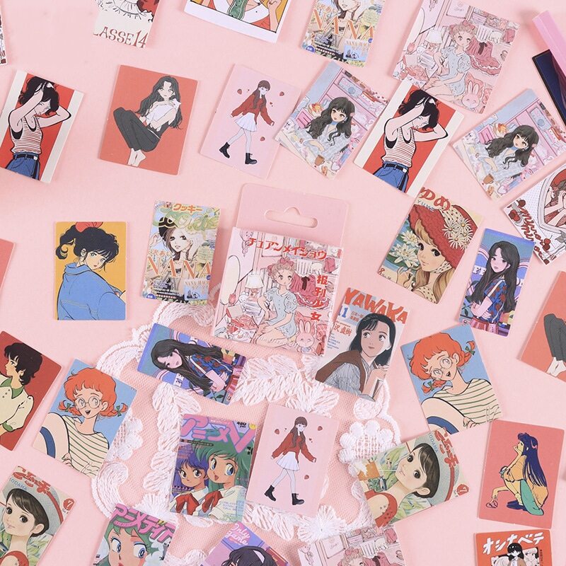 Hộp 45 hình dán sticker trang trí