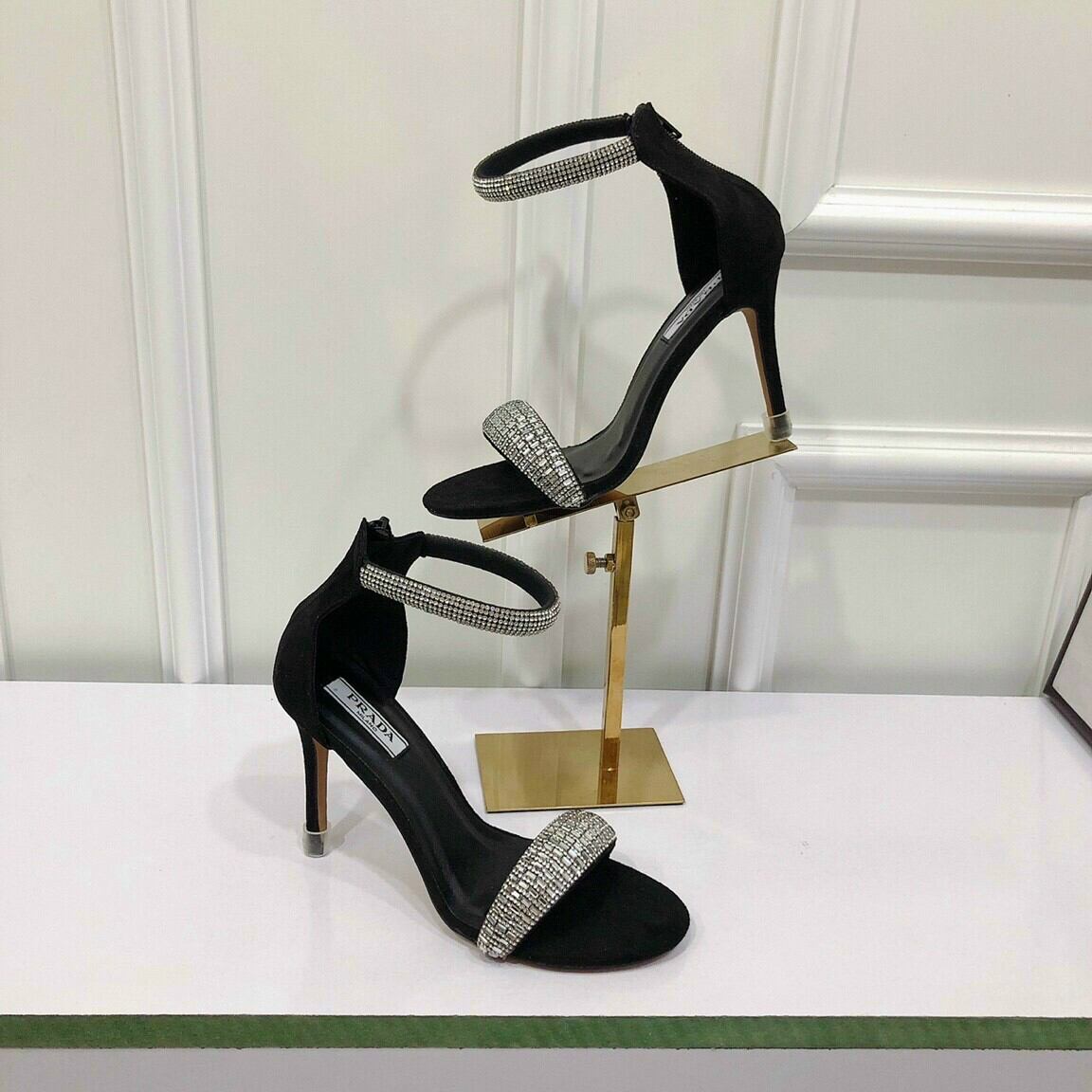 Sandal bản xoàn gót nhọn 9cm