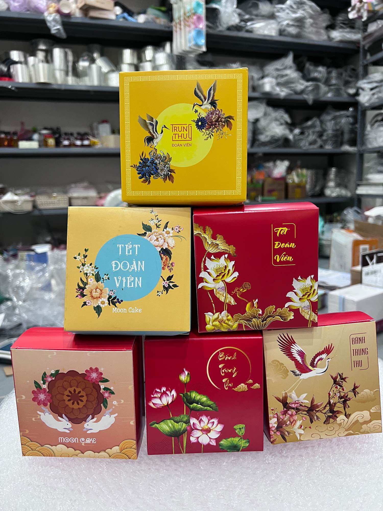 Hộp đựng 1 bánh trung thu