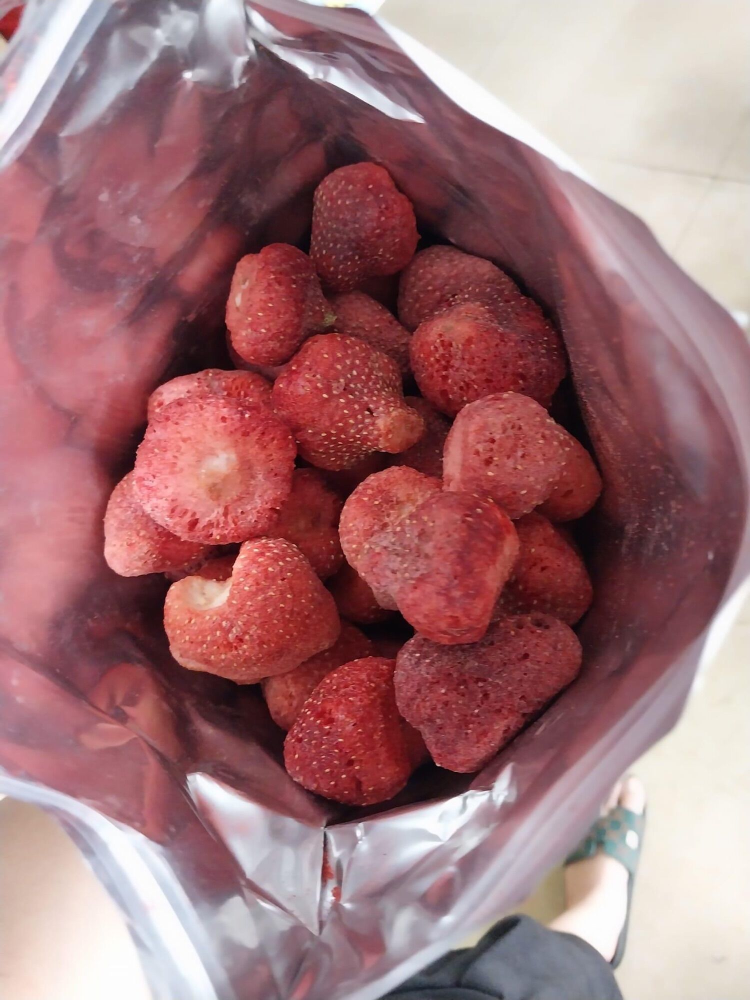 Dâu giòn sấy lạnh 100g