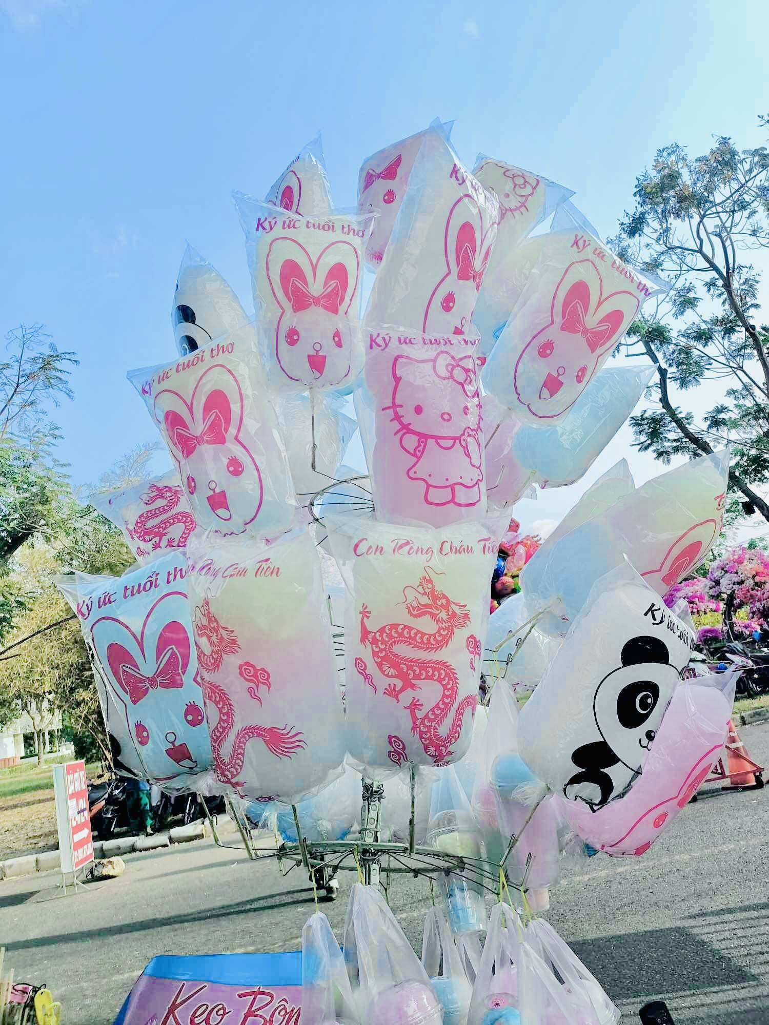 Bọc đựng làm kẹo bông gòn