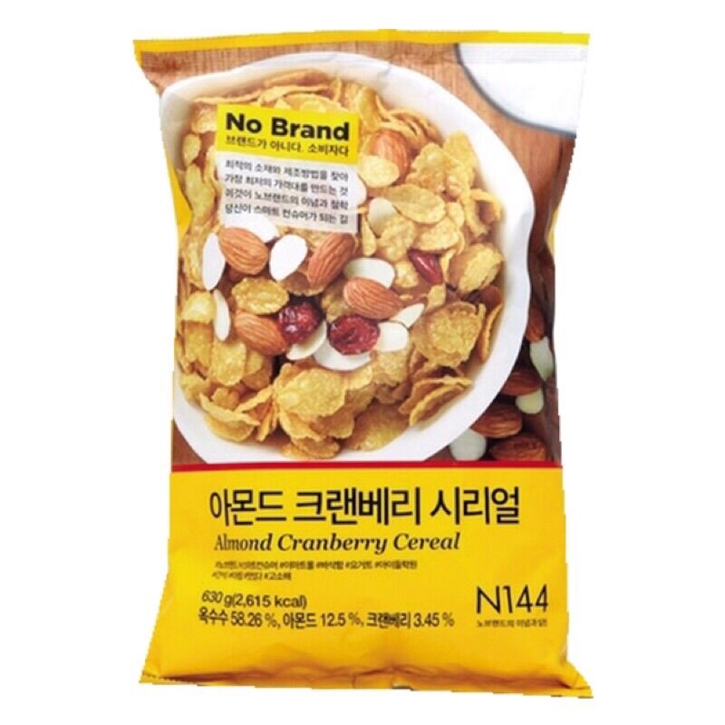 Ngũ cốc hạnh nhân no brand 630g - hàng nhập