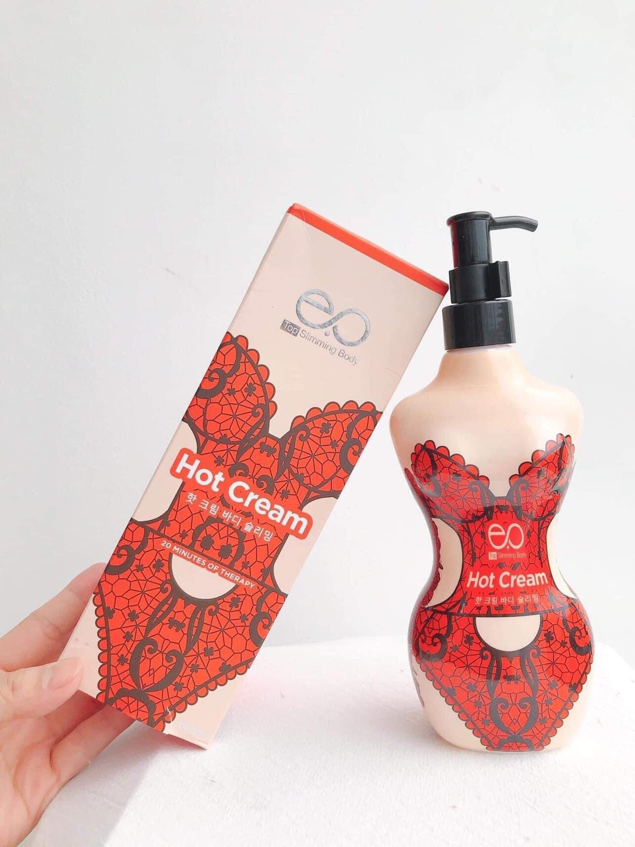 Kem tan mỡ bụng HOT CREAM của TOPEO