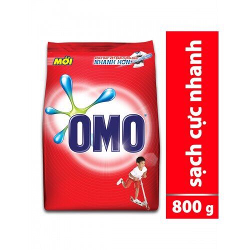 Bột giặt omo 770g đánh bay mọi vết bẩn