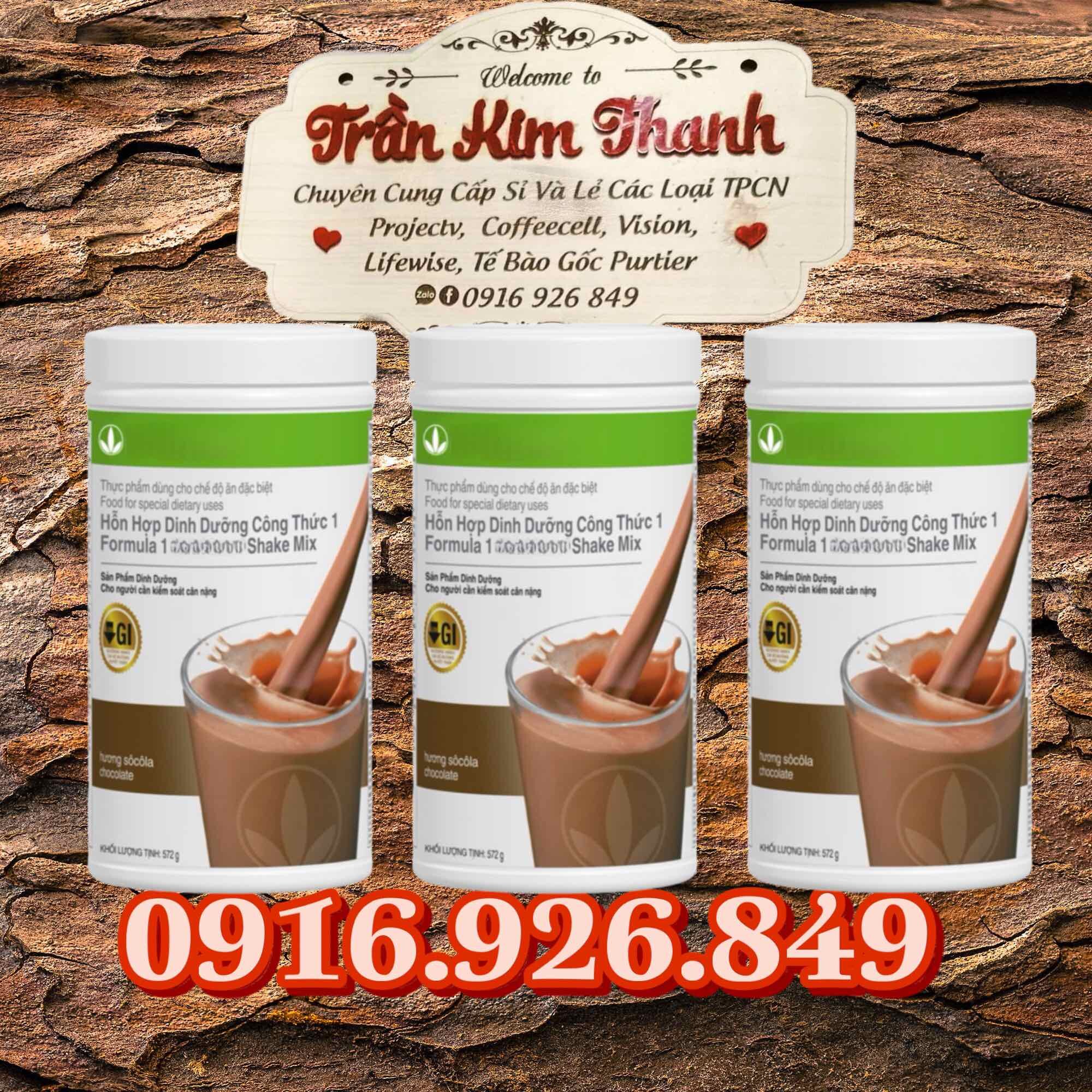 Bột sữa F1 vị Chocolate,  Bữa Ăn Dinh Dưỡng Lành Mạnh