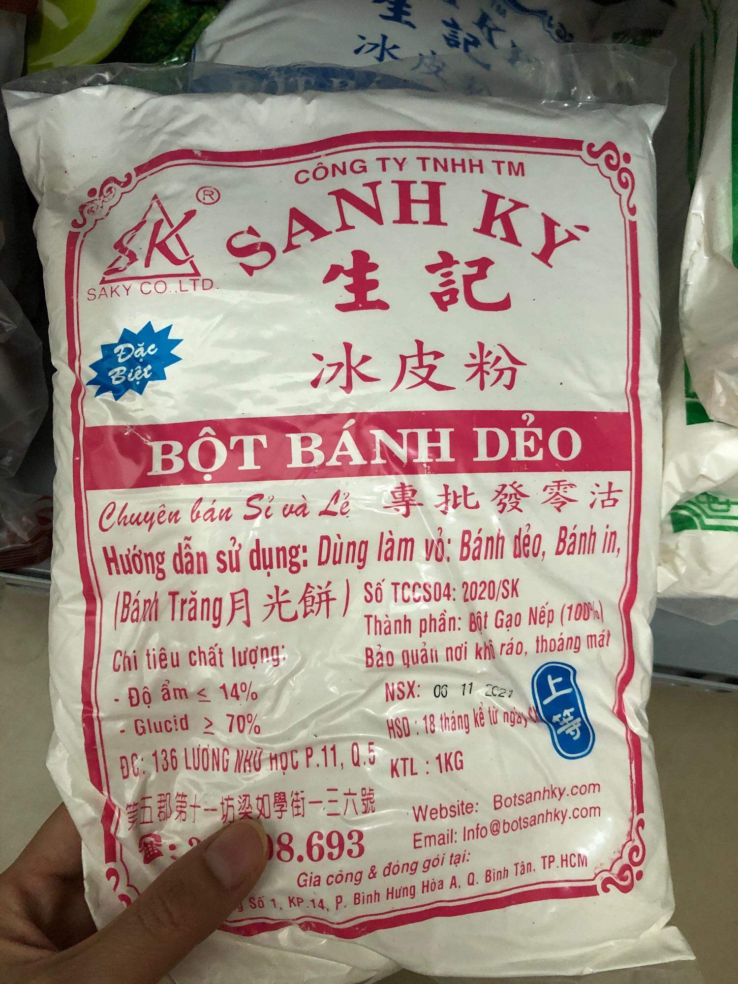 BỘT BÁNH DẺO SANH KÝ ĐỎ