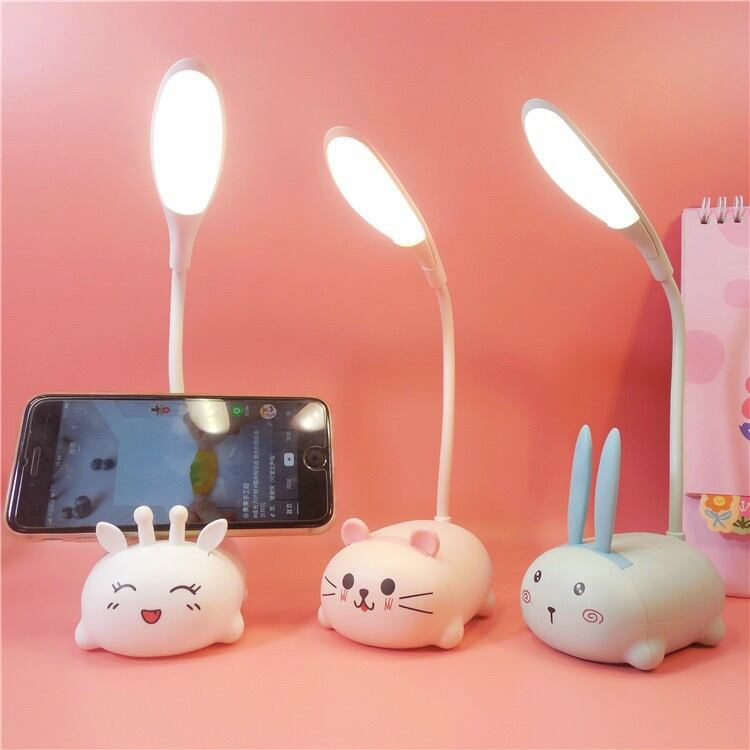 Đèn học để bàn tích điện siêu cute
