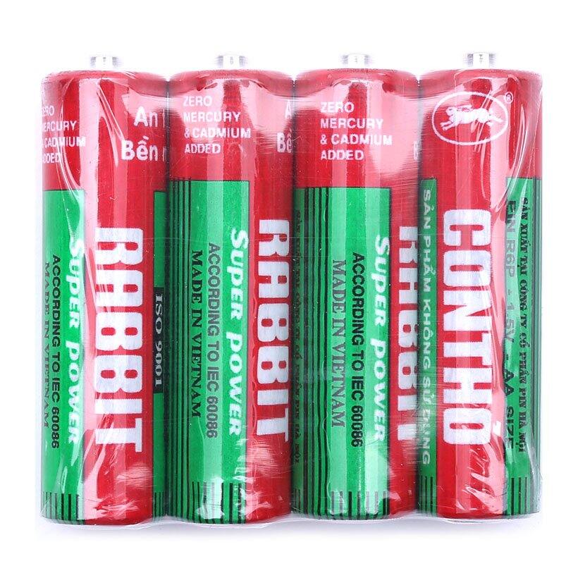 vỉ 4 viên Pin con thỏ