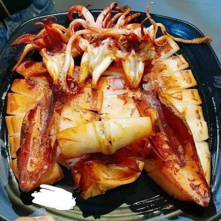 Mực 1 nắng Cô Tô