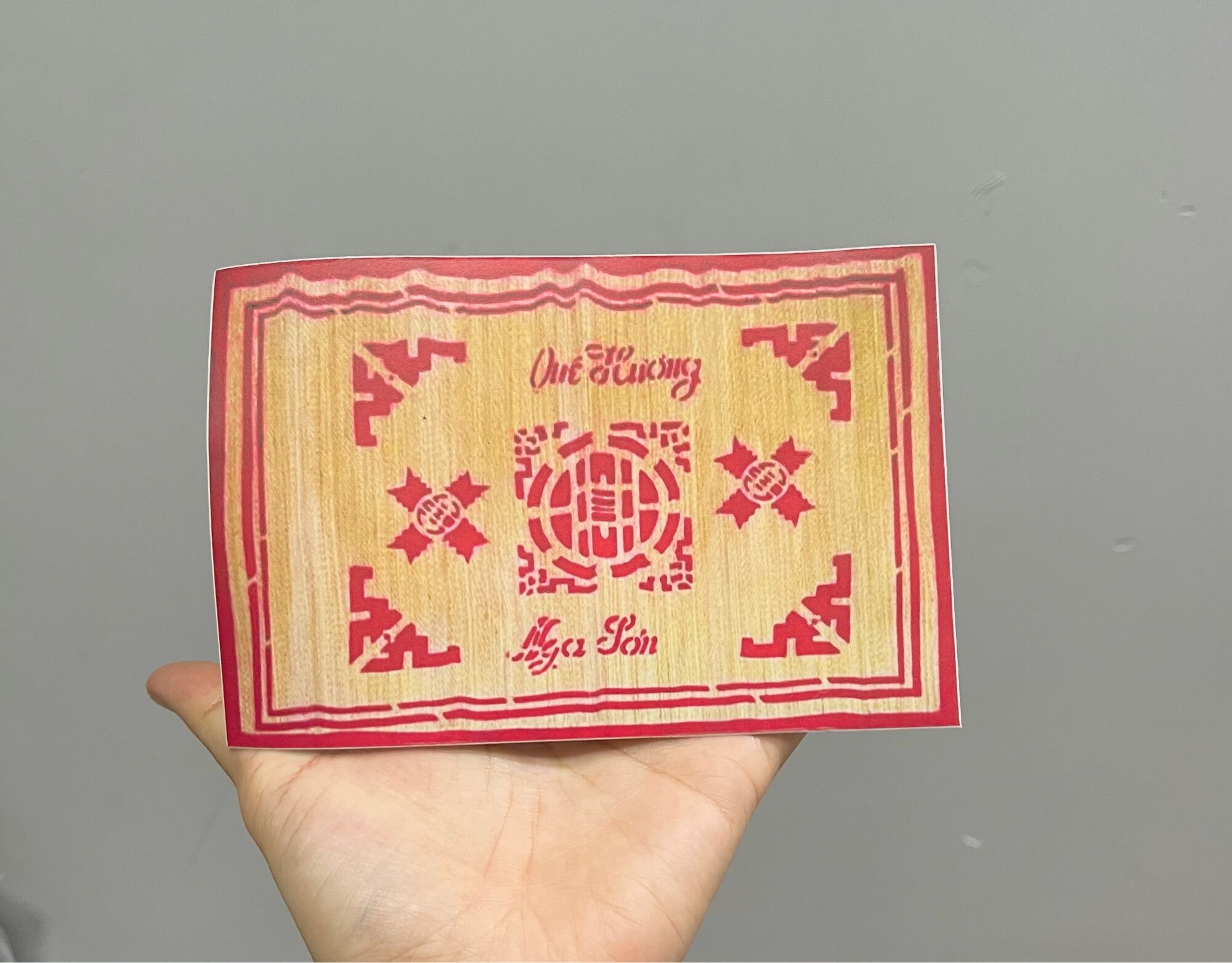 Mô hình chiếu 1/12 decan