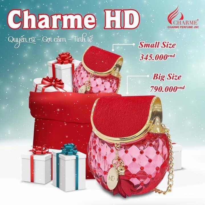 Nước hoa nữa char me HD 65ml cào mã
