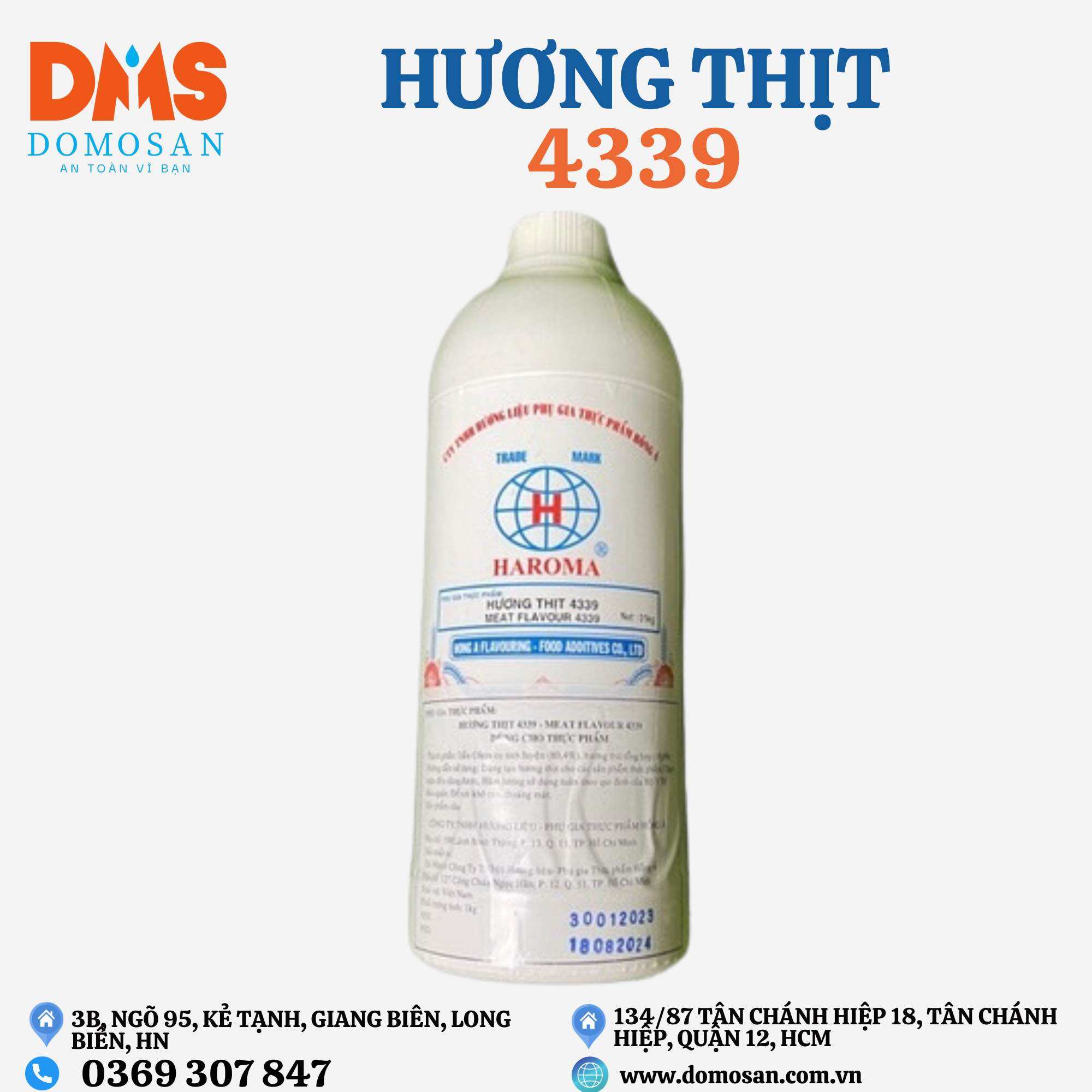1kg Hương Thịt 4339 Haroma