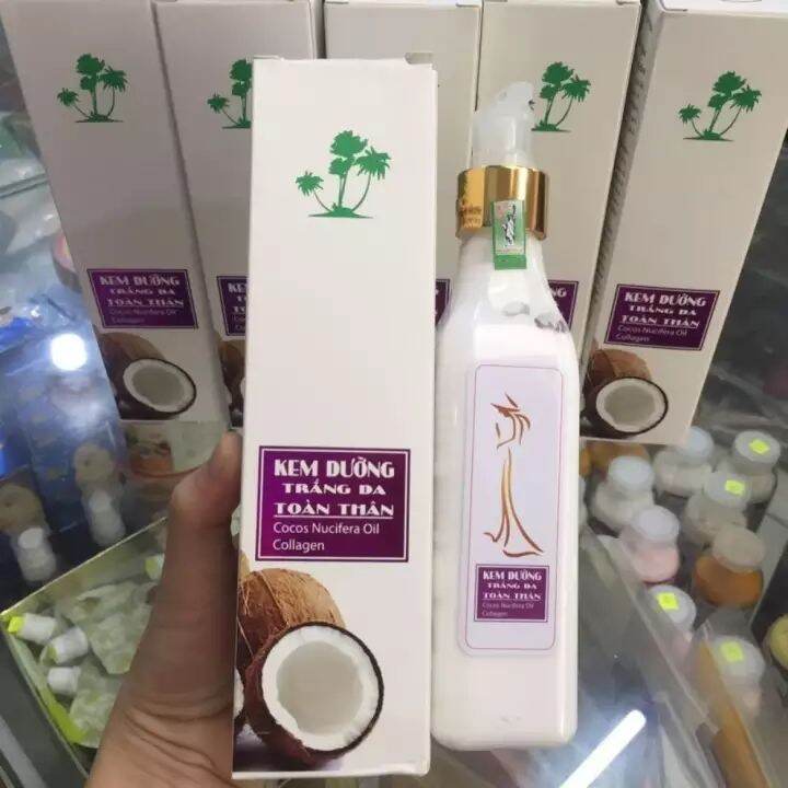 Kem Săc Hương Body Dừa 200Ml