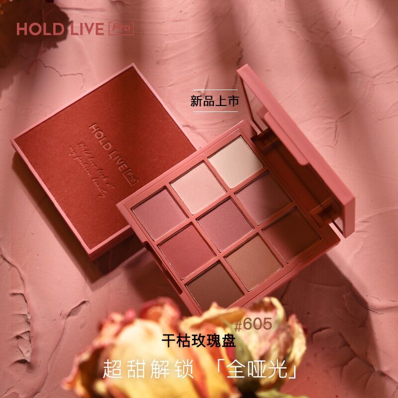 Bảng phấn mắt 9 ô siêu đẹp hold live pro