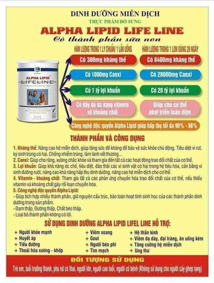 sữa non aphalipid