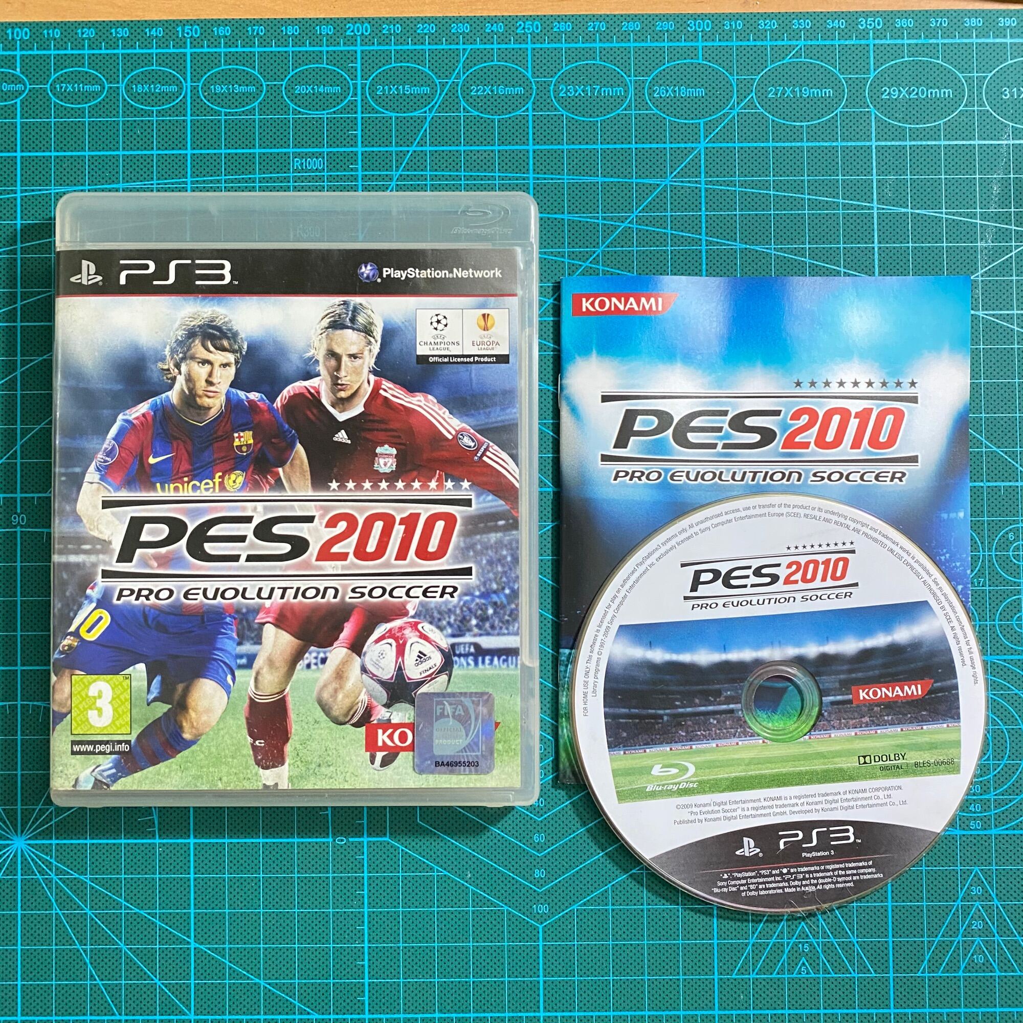 Đĩa game PES 2010 PS3 hệ PAL thumbnail
