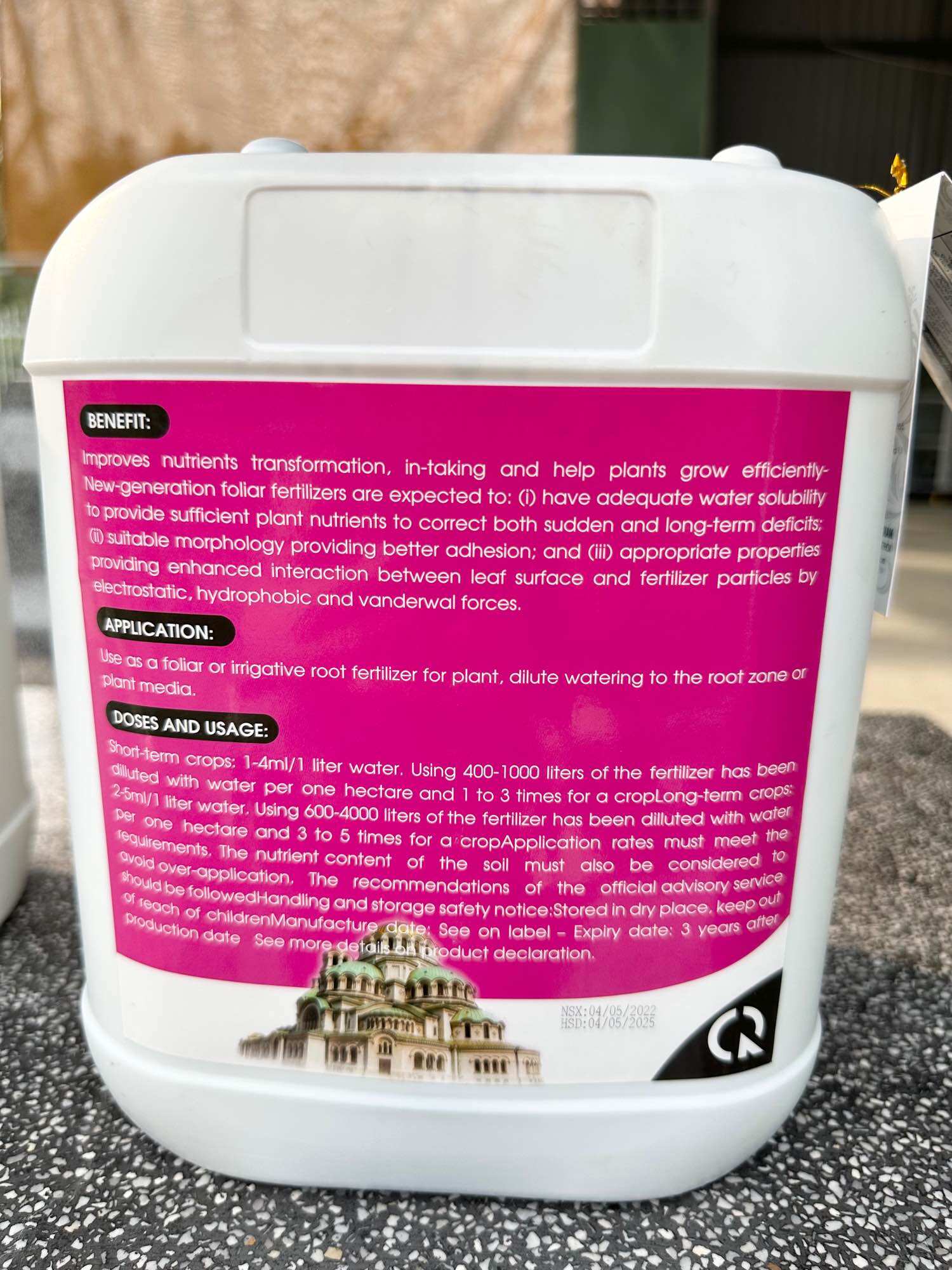 Euca Plus( Hữu cơ nước Thổ Nhĩ Kỳ) FUGO