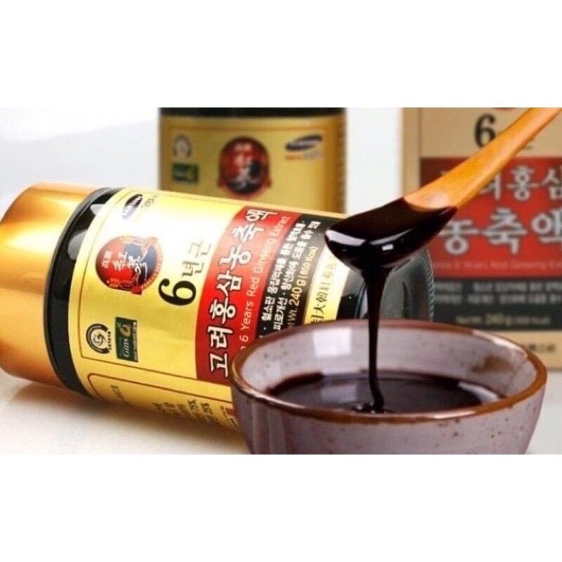Cao hồng sâm hàn quốc, cấy trắng mềm mịn da, căng bóng da