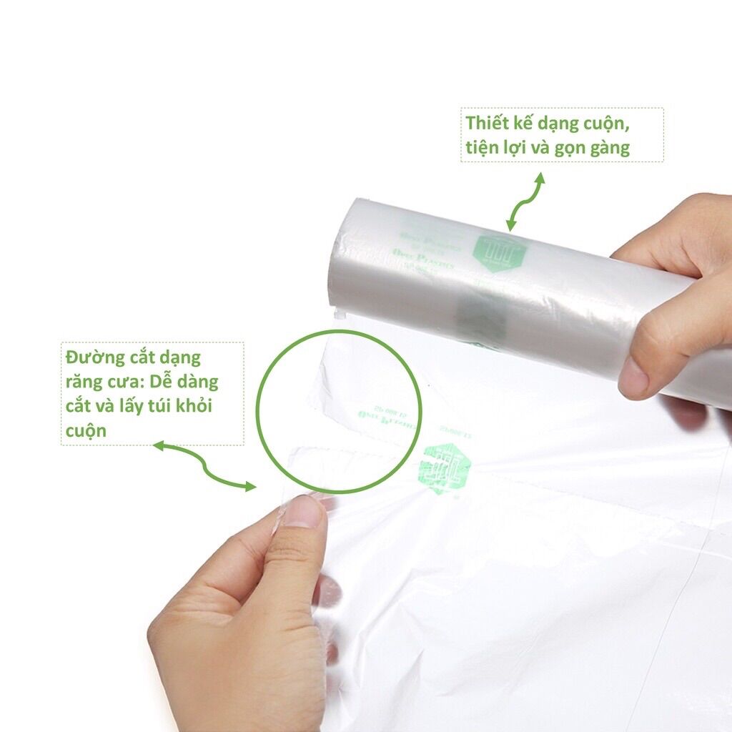 Combo 2 Túi đựng thực phẩm Green Eco loại 300gr
