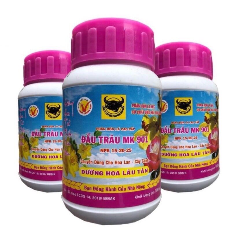 Phân bón lá đầu trâu 501 701 901 hủ 100gr