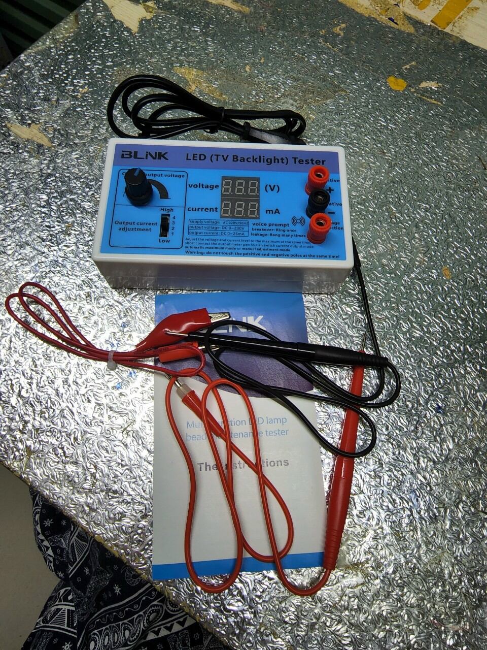 Máy test let