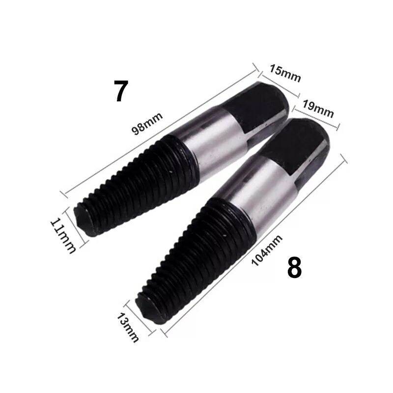 Repair tool broken tap for pipe 21, Reverse Thread disassembled with wrench