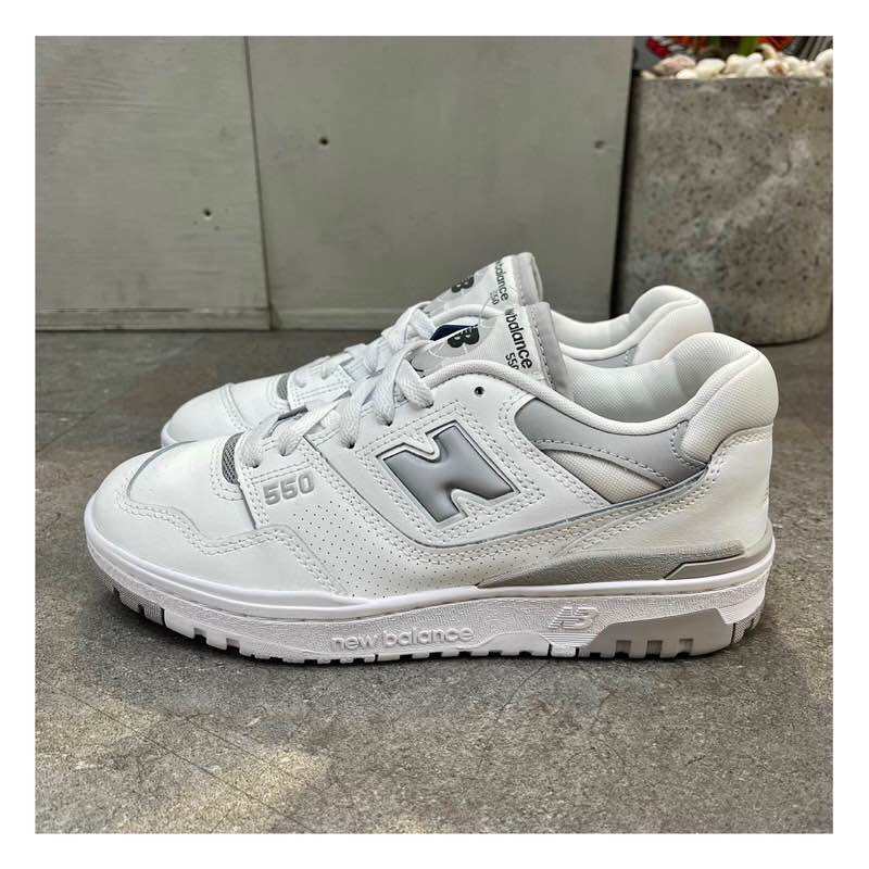 CHÍNH HÃNG NEW BALANCE 550 WHITE GREY BBW550BB