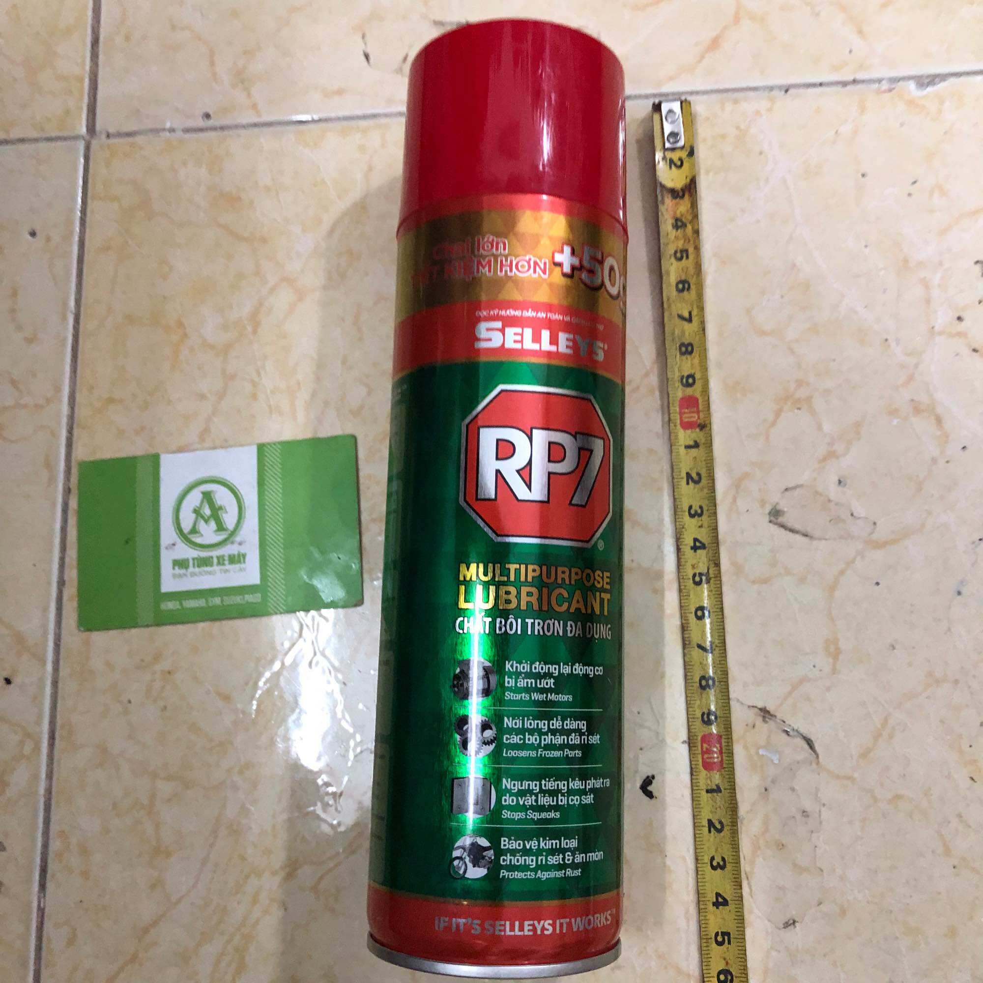 Bình Xịt Chống Rỉ Sét RP7 ( loại chai lớn ) 300gam