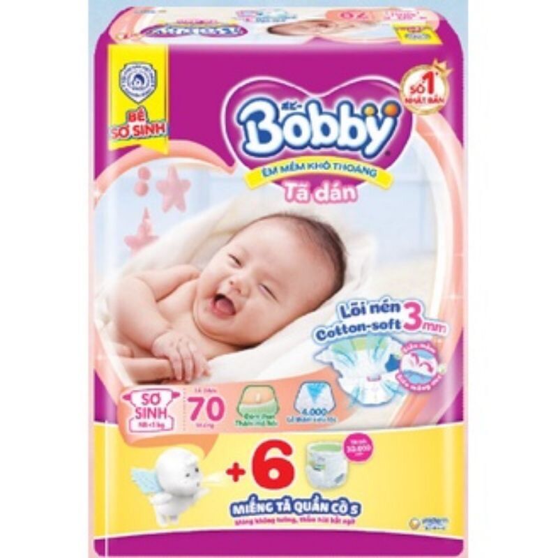 Tã dán bobby xs70 date 2027
