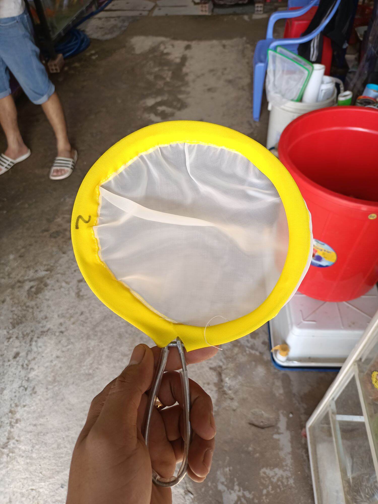 Vợt Nano Lưới mịn Đáy ngắn