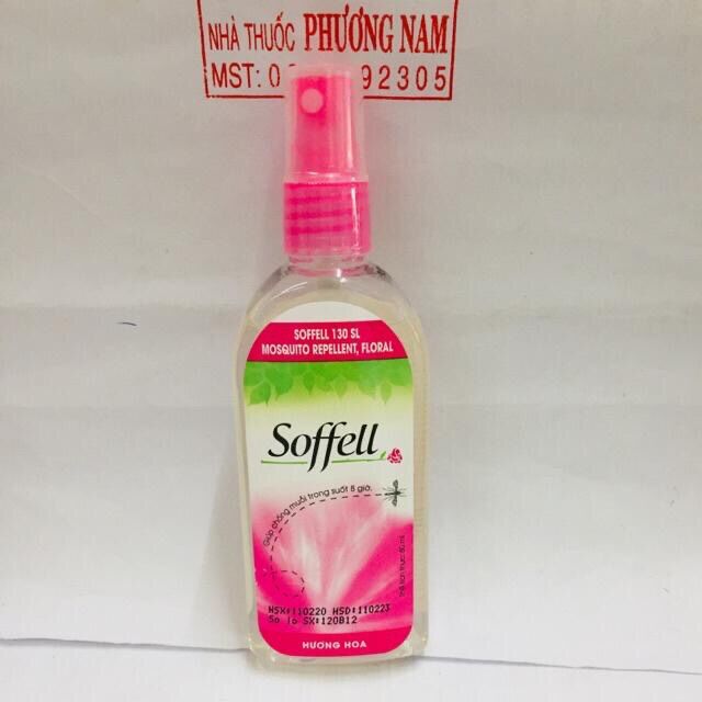 Xịt chống muỗi soffell-chai 80ml