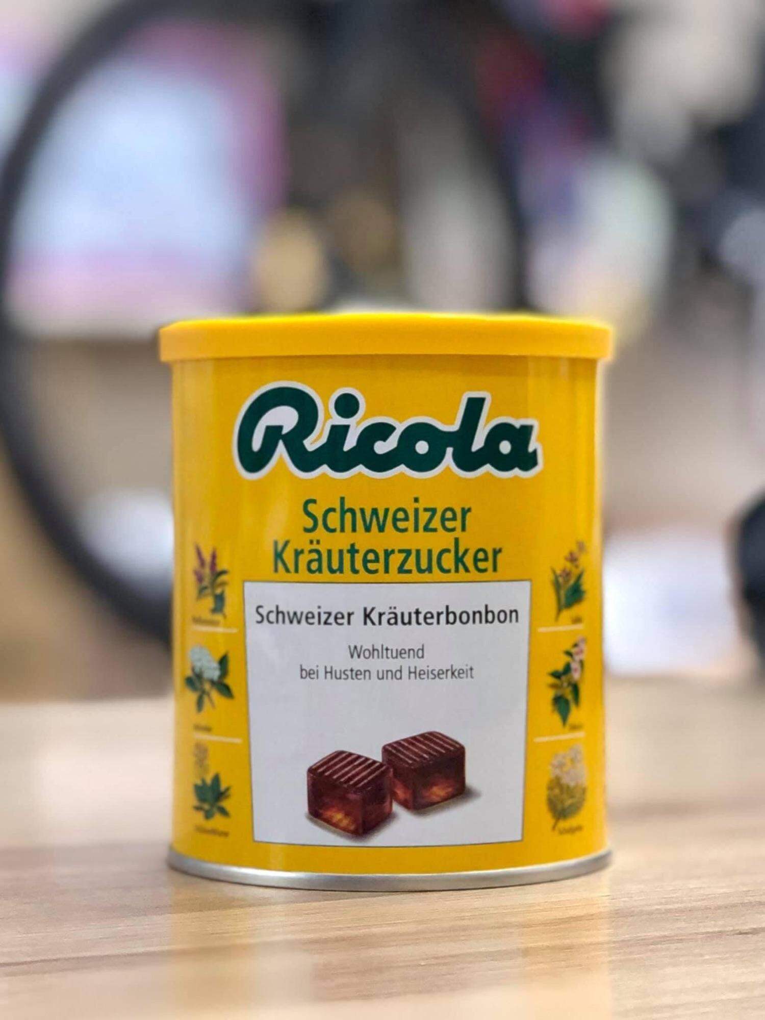 Kẹo Ngậm Ho Ricola (Đức) 250g Date 2025