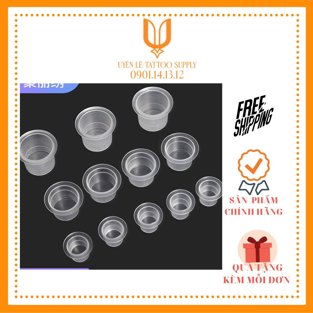 Chum nhựa đựng mực size vừa