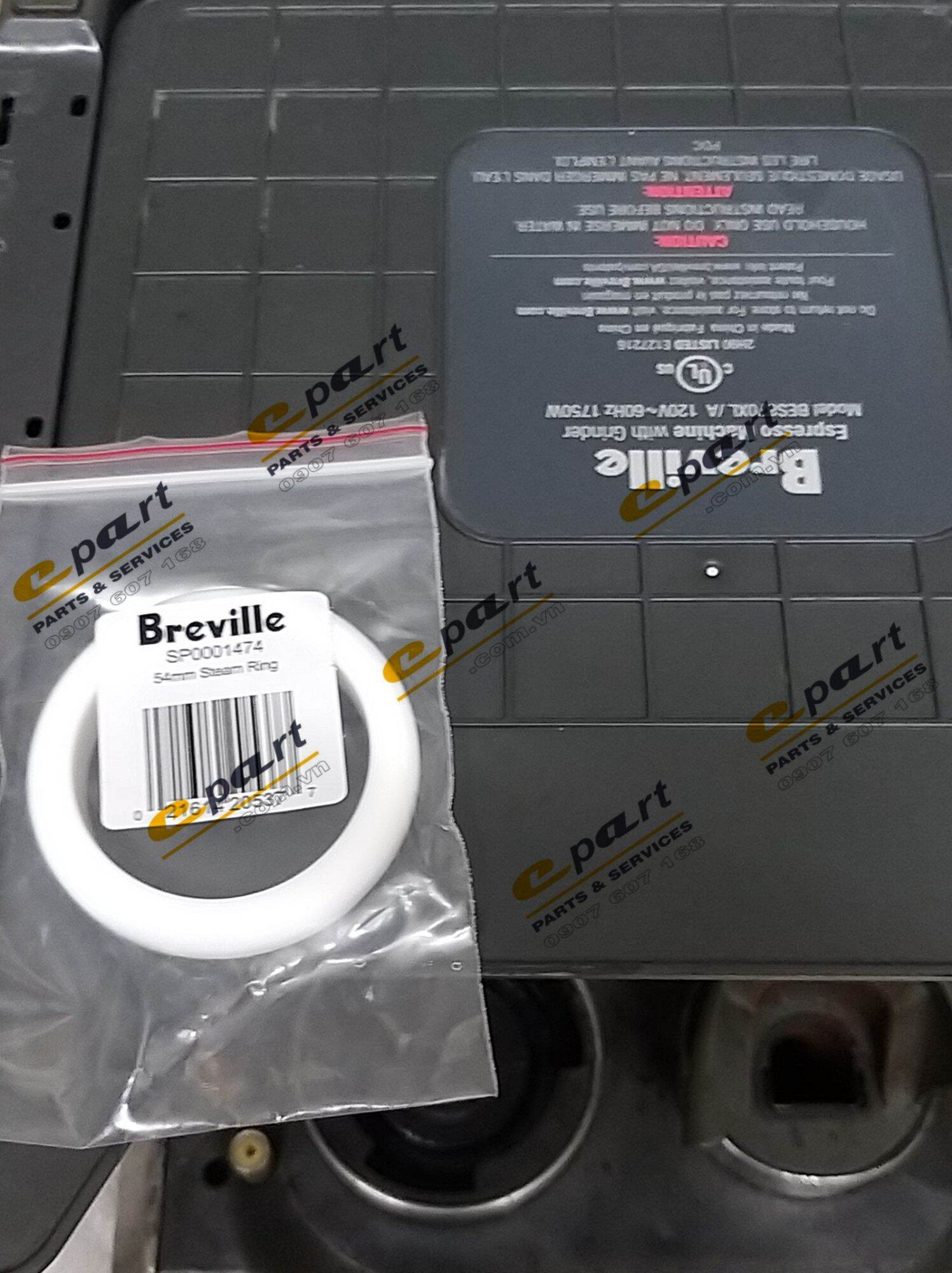Ron ( gioăng) silicon máy pha cà phê Breville BES 870XL .