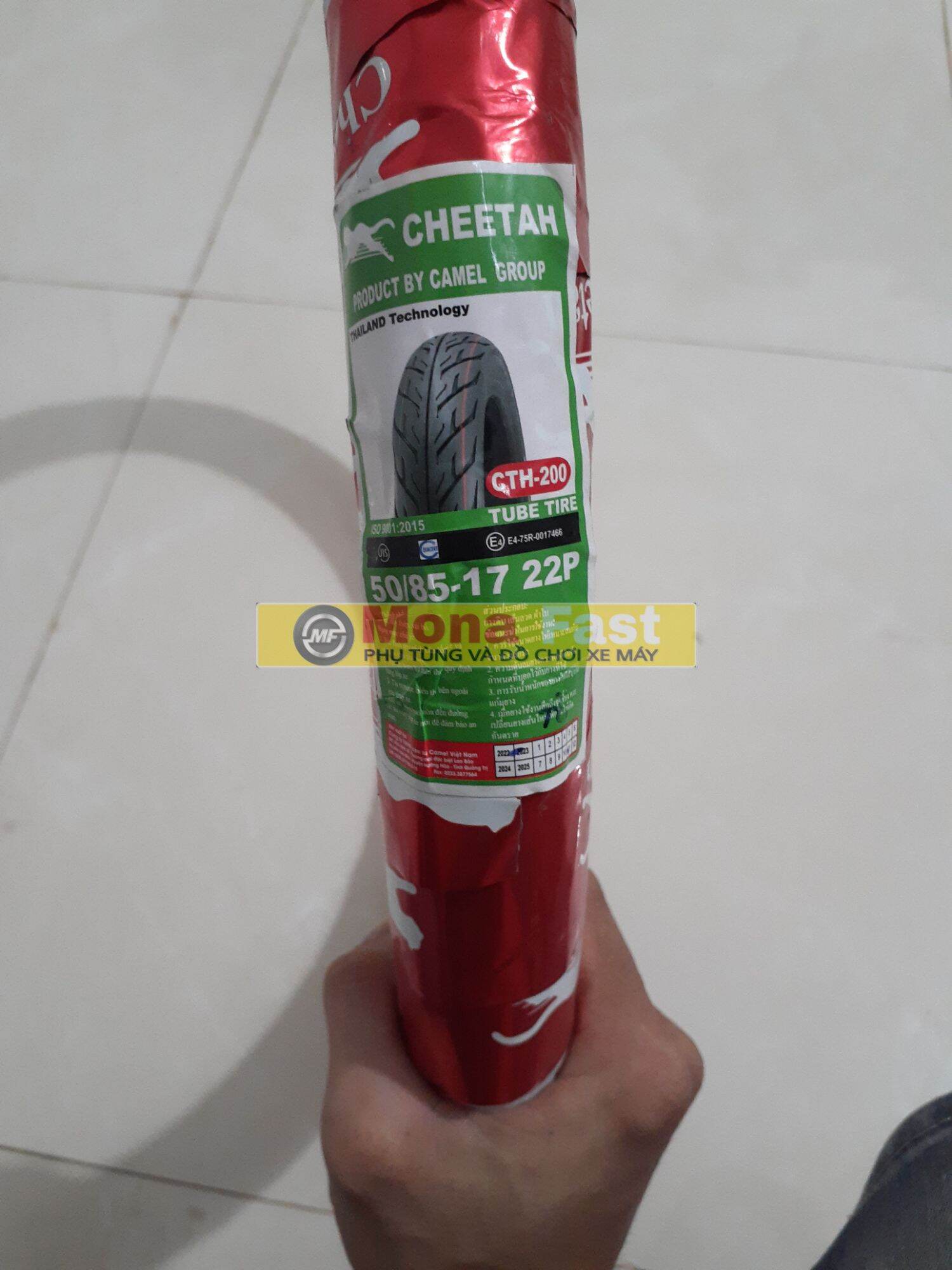 Lốp Cheetah 50/85-17 | Vỏ xe độ • Lốp đi căm chỉ vỏ xài ruột