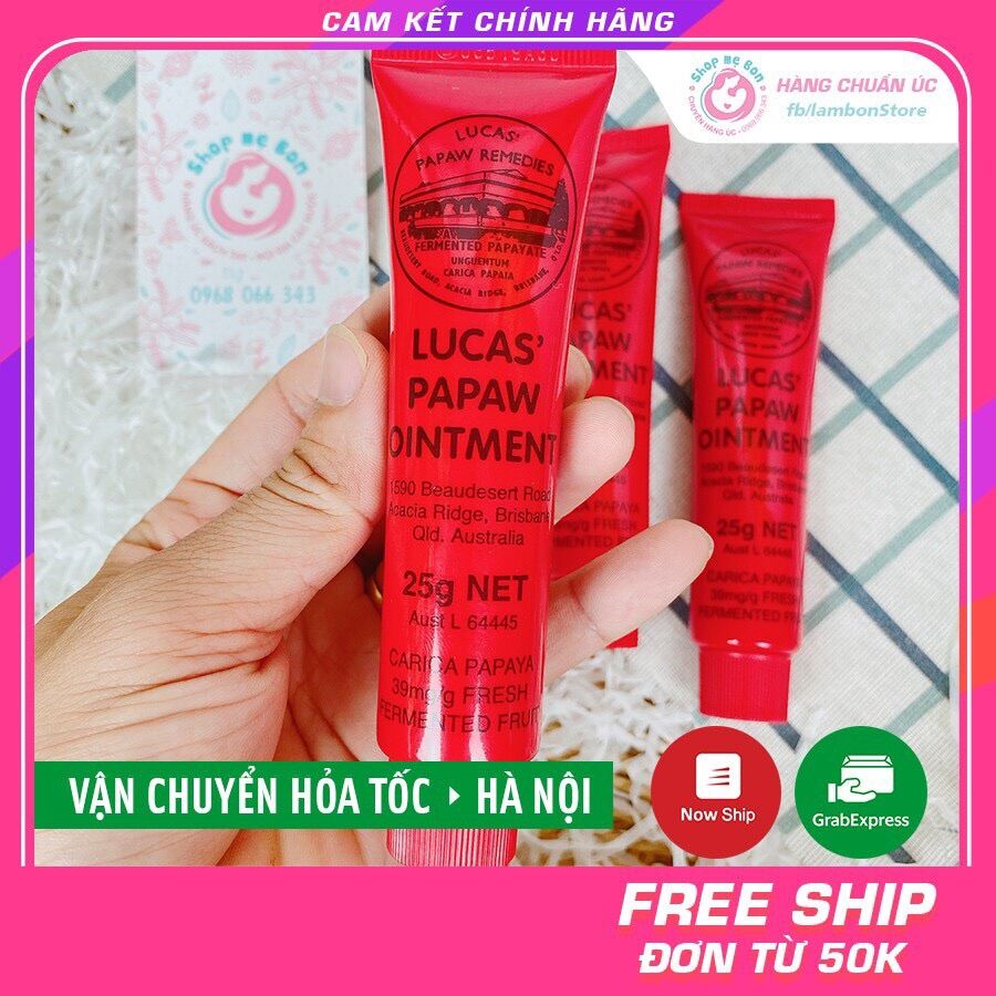 Kem đa năng lucas papaw Ointment 25gr Úc