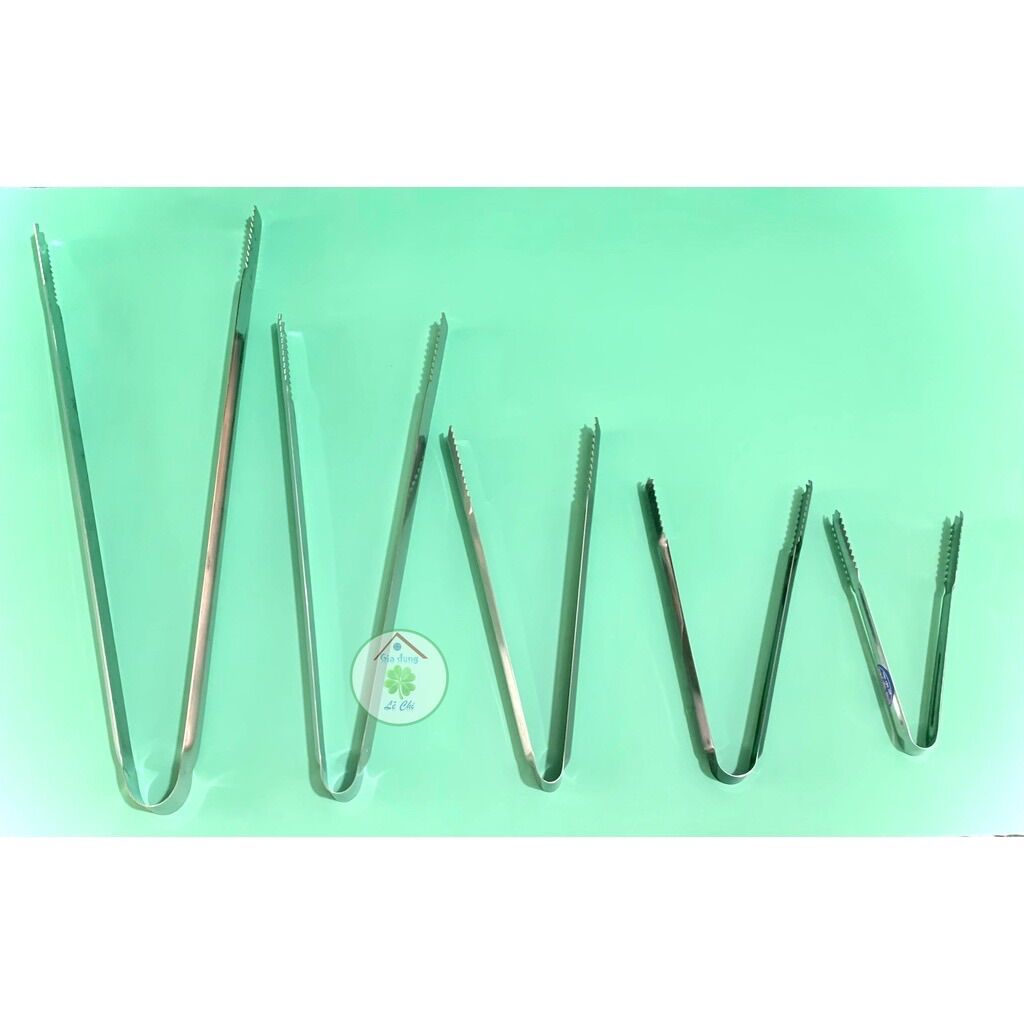 Cây gắp đá inox (có 5 size từ 20cm đến 50cm)