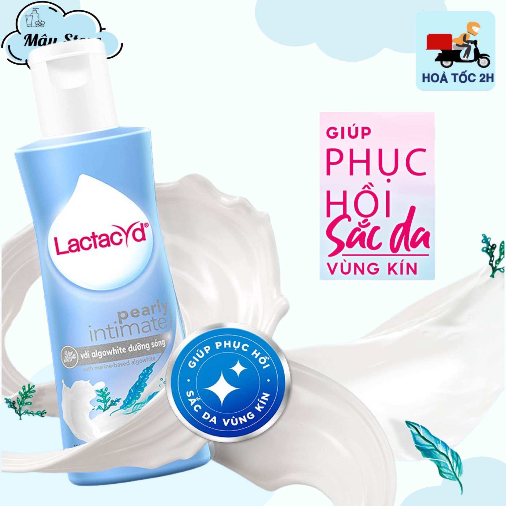 Dung Dịch Vệ Sinh Phụ Nữ Lactacyd kháng khuẩn, ngăn mùi, dưỡng ẩm 250ml