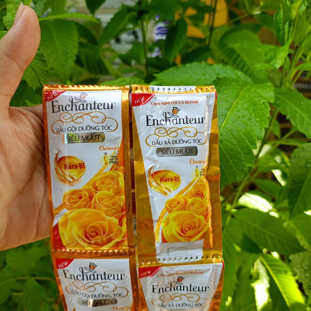 COMBO 50 GÓI - Dầu Gội Enchanteur charming - Dầu xả Enchanteur charming