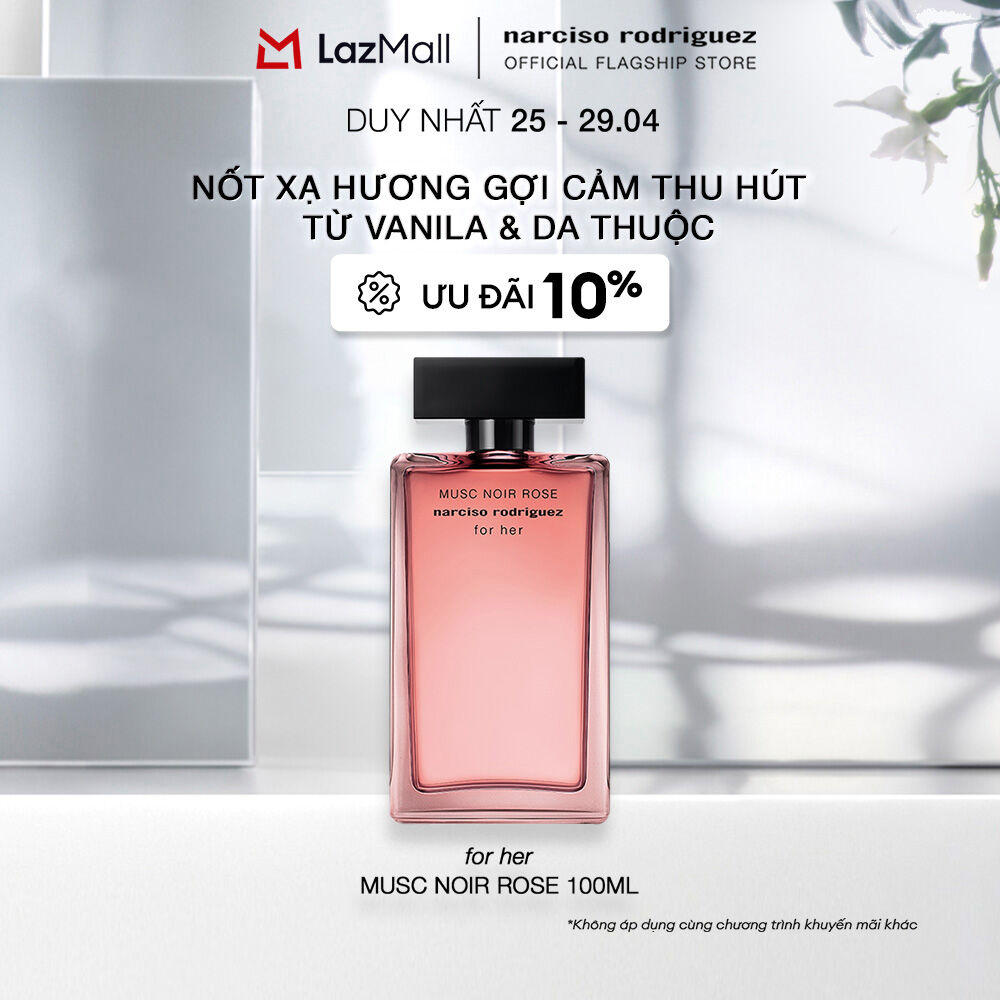 Nước Hoa Narciso Rodriguez Musc Noir Rose For Her Eau De Parfum 100ml