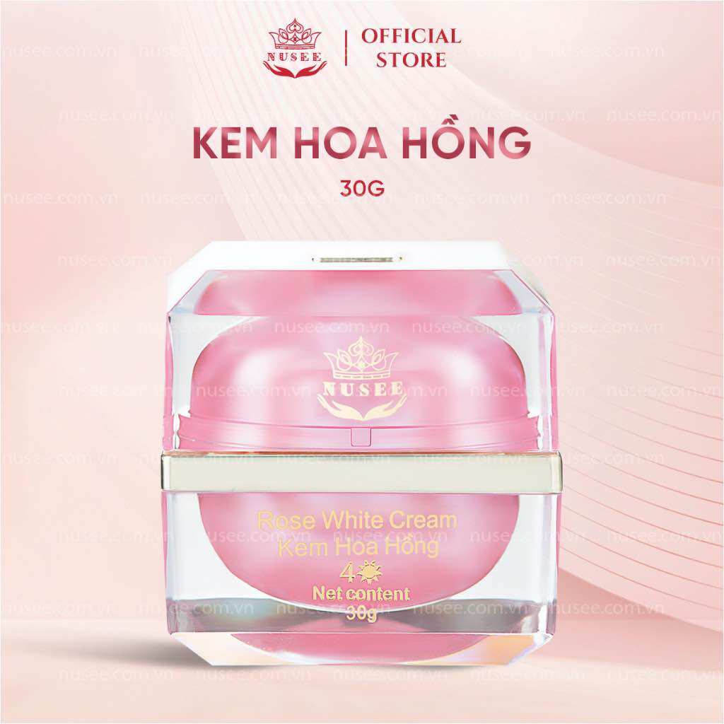 Kem Hoa Hồng Nusee Làm trắng da 30g