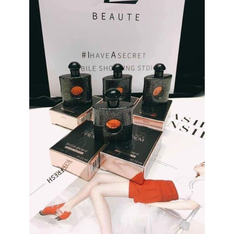 [HÀNG ĐỘC] NƯỚC HOA YSL BLACK OPTIUM MINI 7.5ML🍒ĐỘC ĐÁO VÀ PHONG CÁCH