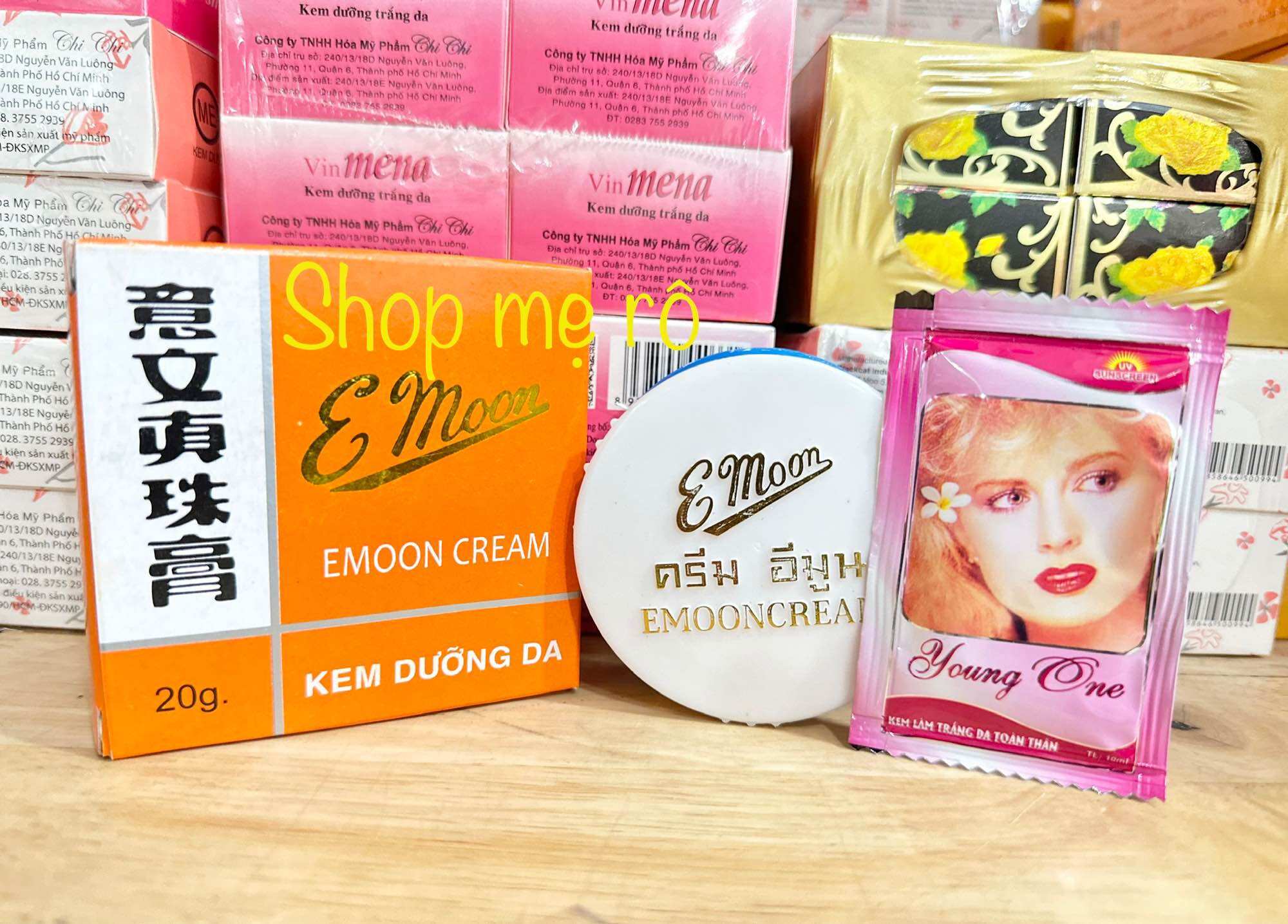kem emon thiện châu trắng da đủ dòng (hàng việt)