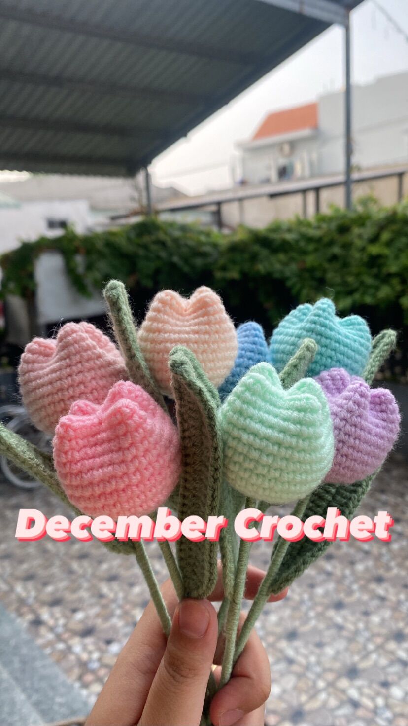 Hoa tulip Handmade nhiều màu 🌷