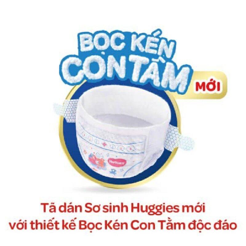 Tã bỉm dán Huggies L 68 miếng. Date 2024