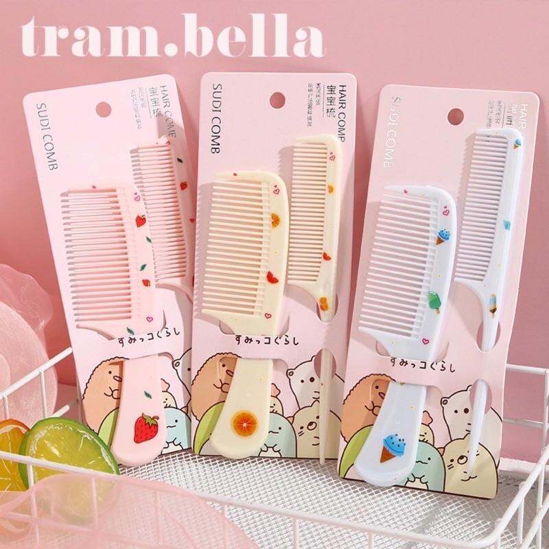 Set 2 lược chải tóc