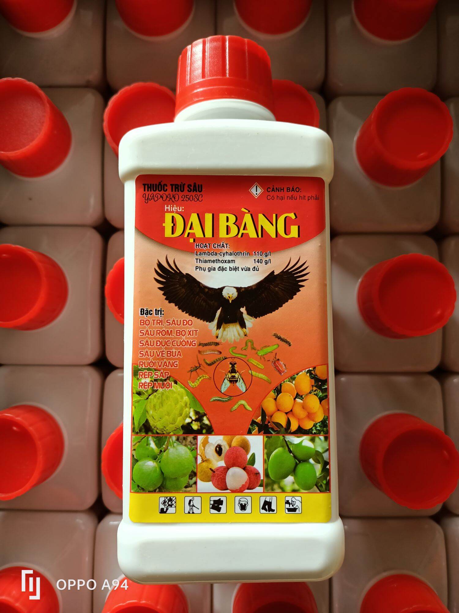 Trừ sâu yapoko 250sc hiệu đại bàng dạng sữa